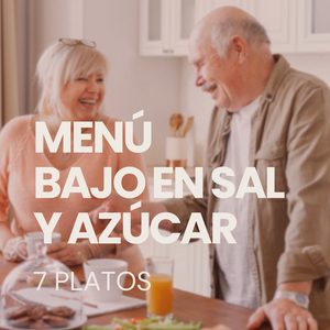 Menú Bajo en Sal y Azúcar (7 platos)